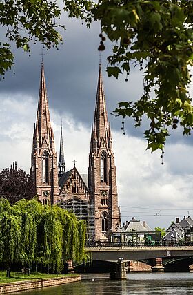 Photo of the Saint-Paul Church in Strasbourg