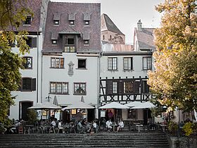 A restaurant in Strasbourg